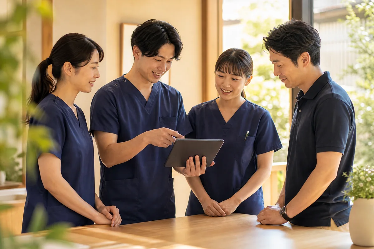 介護職員／ヘルパーステーション訪問介護ニカサ 加西店のスタッフの仕事の様子